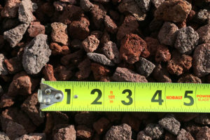 Burgundy Lava Rock (3/4")